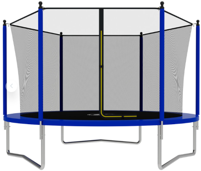 батут c защитной сеткой swollen start inside zip 10 ft 305 см (blue), детский,