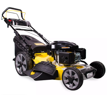 газонокосилка champion lm5347 (pro 4,4квт привод 520мм 60л 20-80мм 1рычаг/8, 39кг 4в1)