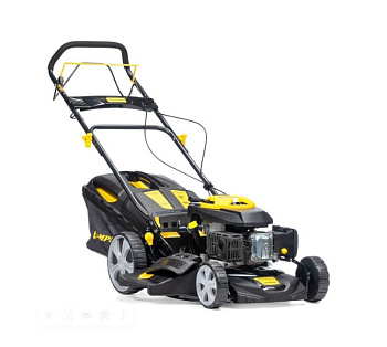газонокосилка champion lm4630 (3квт привод 457мм 60л 25-75мм 1рычаг/7, 32кг 4в1)