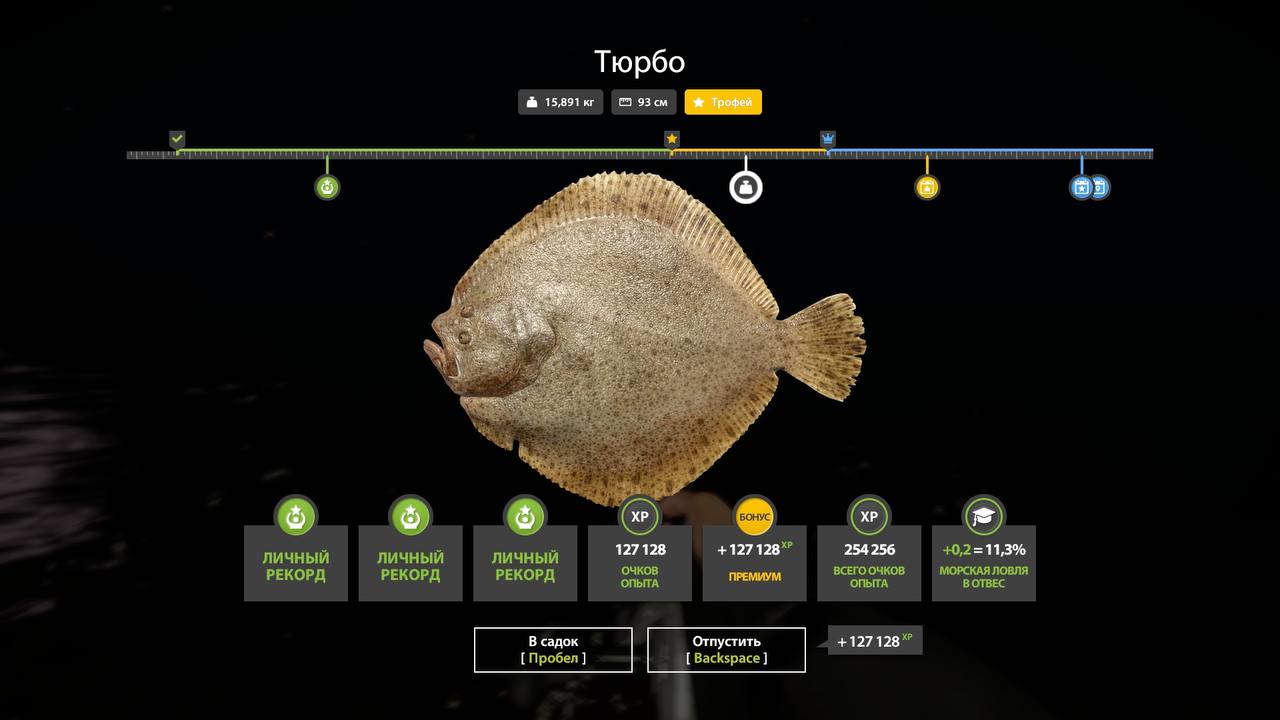 Норвежское море — Трофей