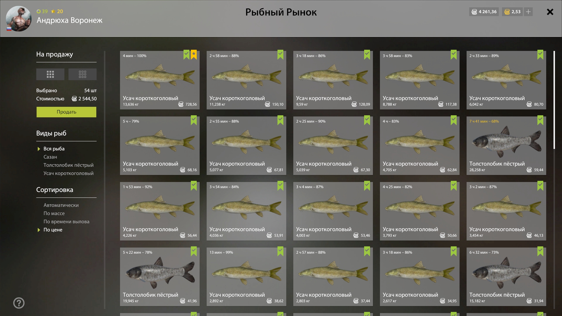 Река Ахтуба — Садок