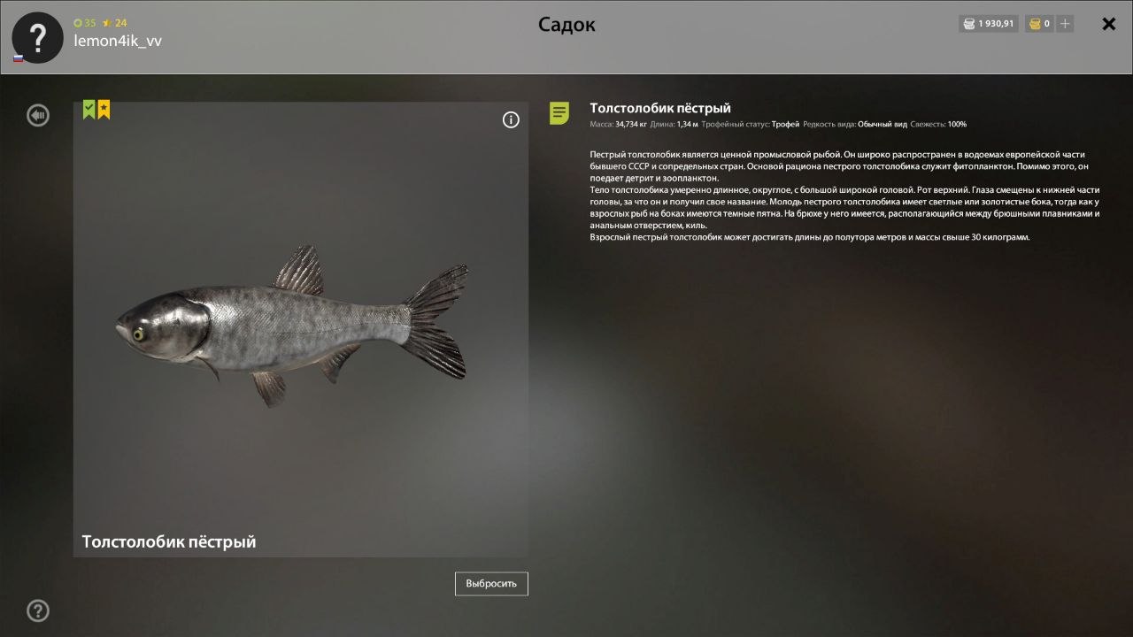 Sura River — Trophy