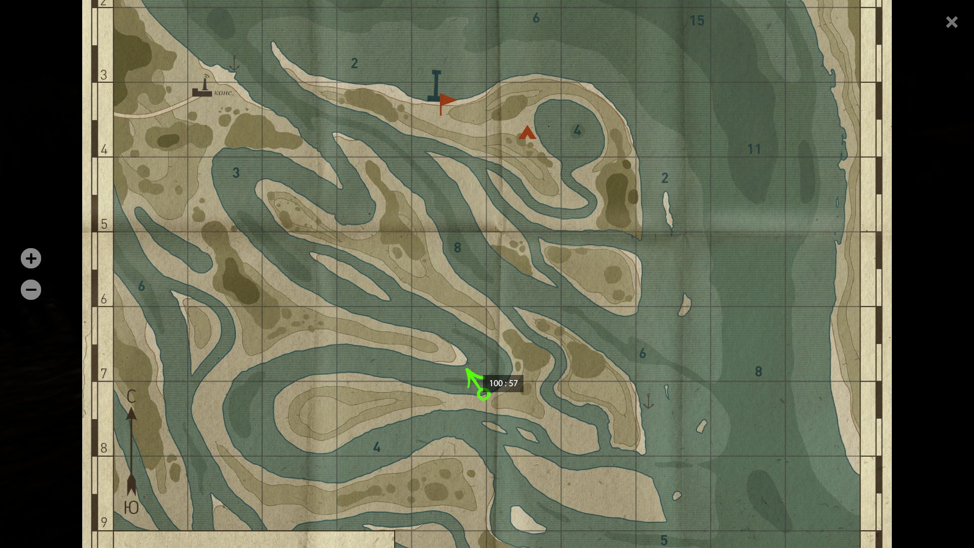 Река Ахтуба — Карта