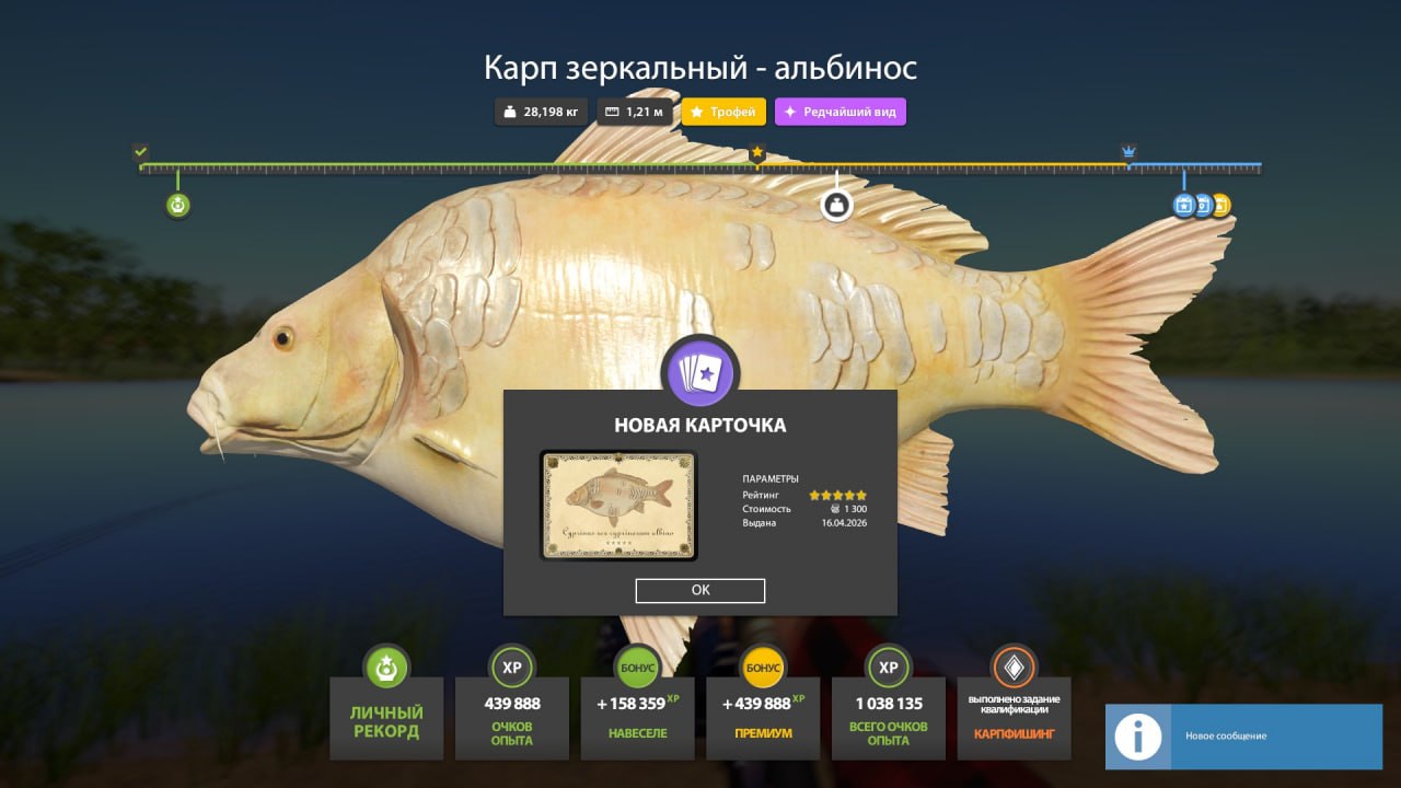 The Amber Lake — Trophy