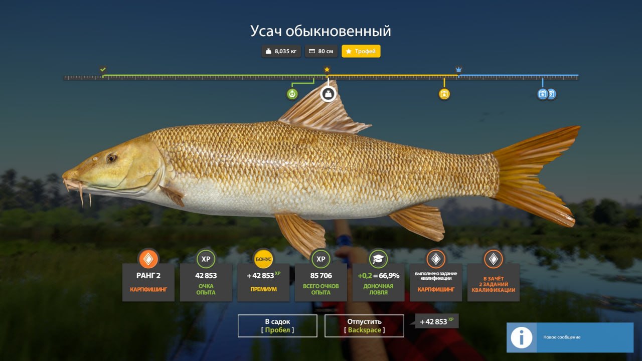 Трофей — Озеро Медвежье