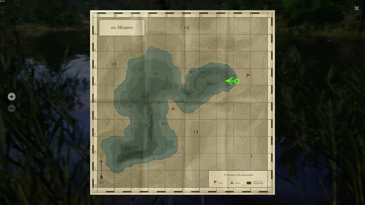 Copper Lake — Map