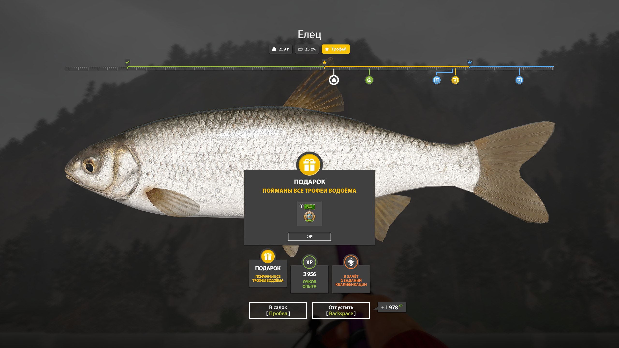 Трофей — Река Белая