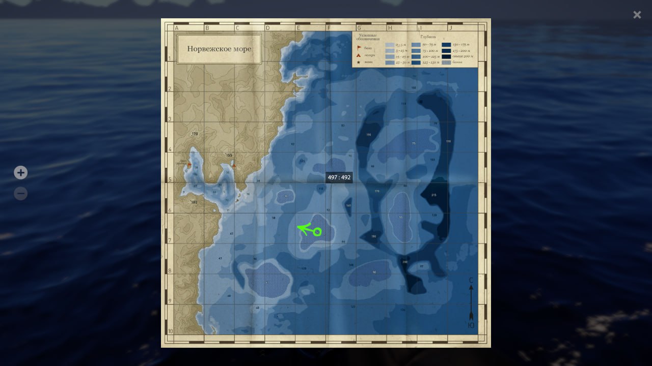 Norwegian Sea — Map