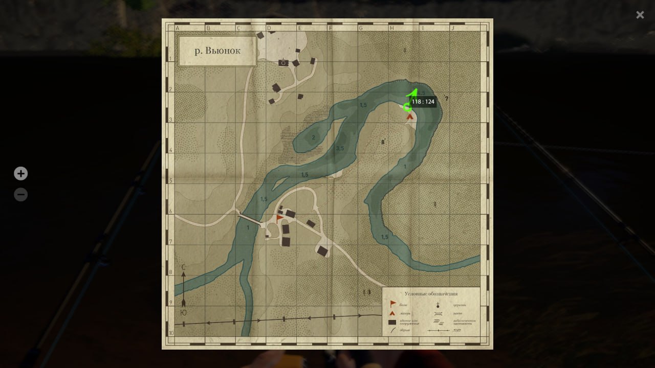 Winding Rivulet — Map