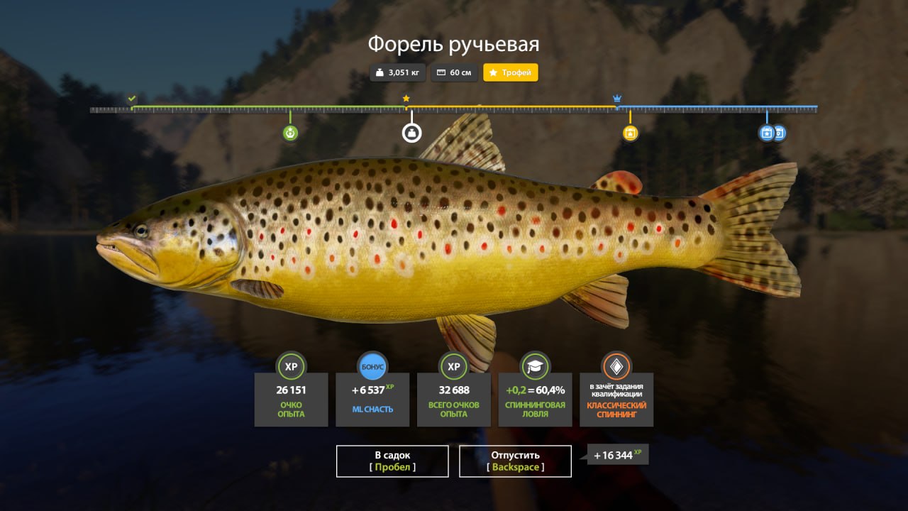 Trophy — Belaya River