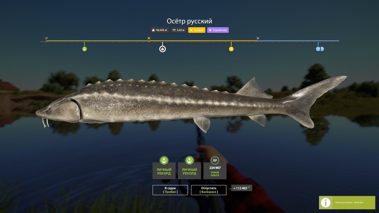 Трофей — Река Ахтуба