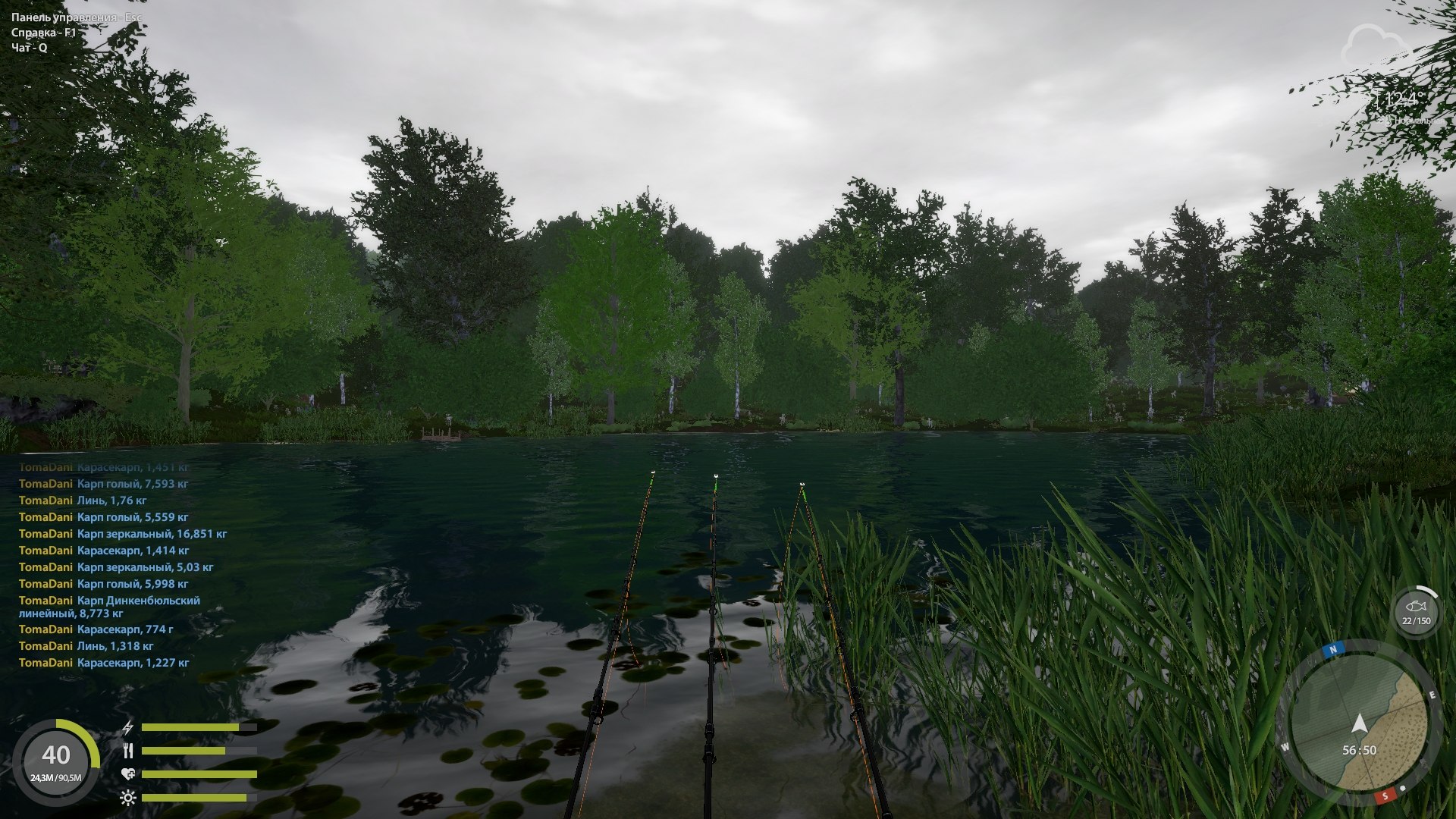 Точка — Озеро Медное