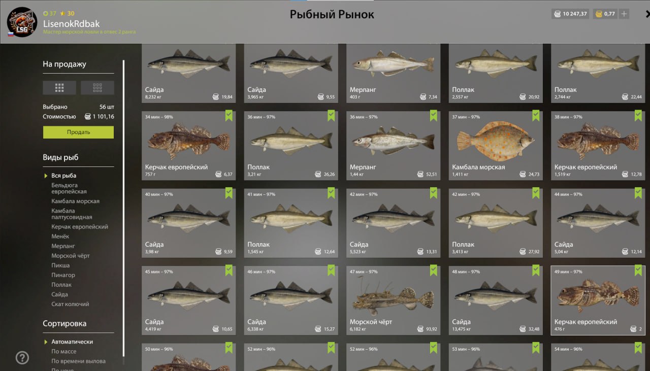 Keepnet — Norwegian Sea