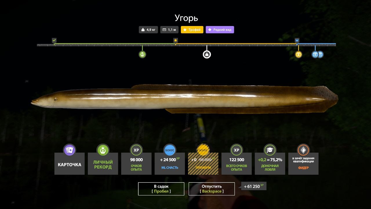 Trophy — Old Burg Lake