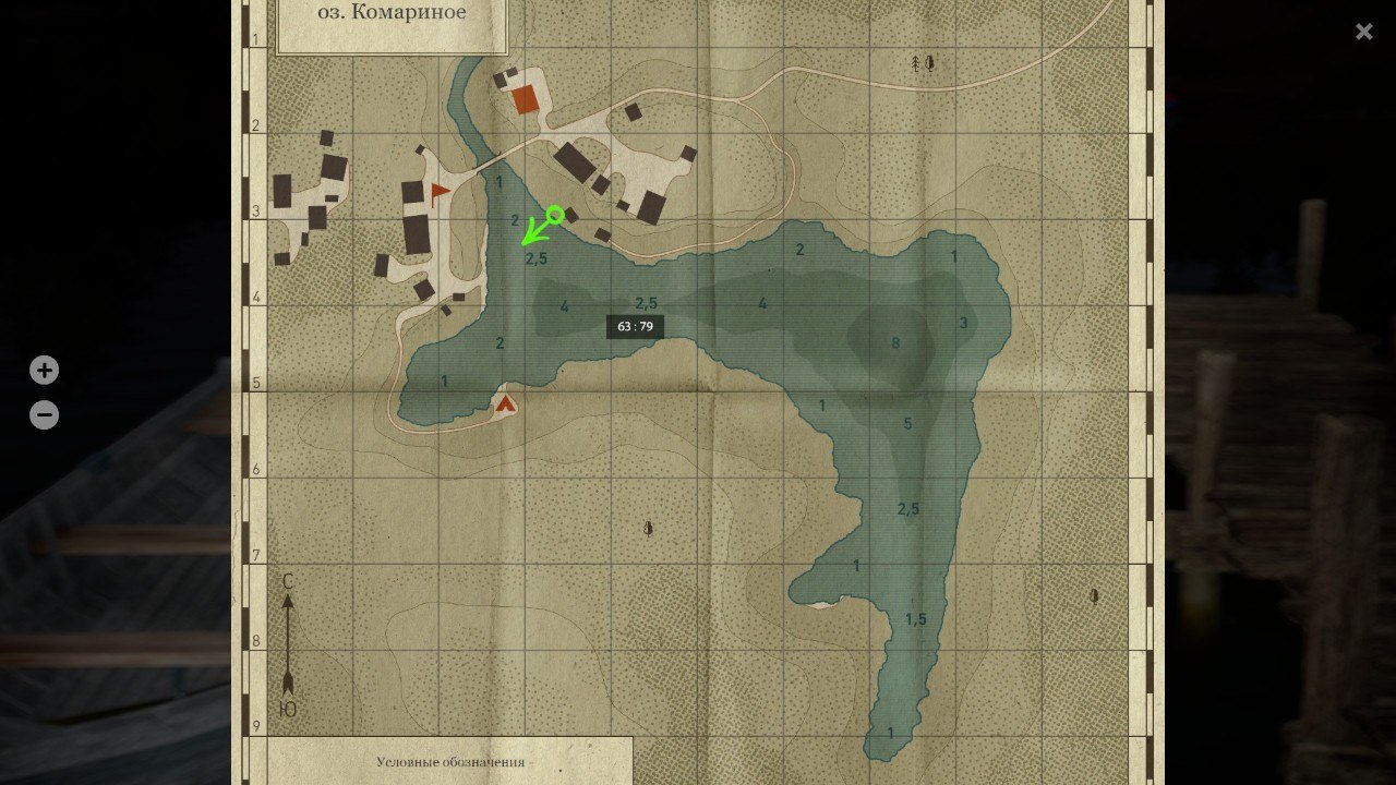 Map — Mosquito Lake