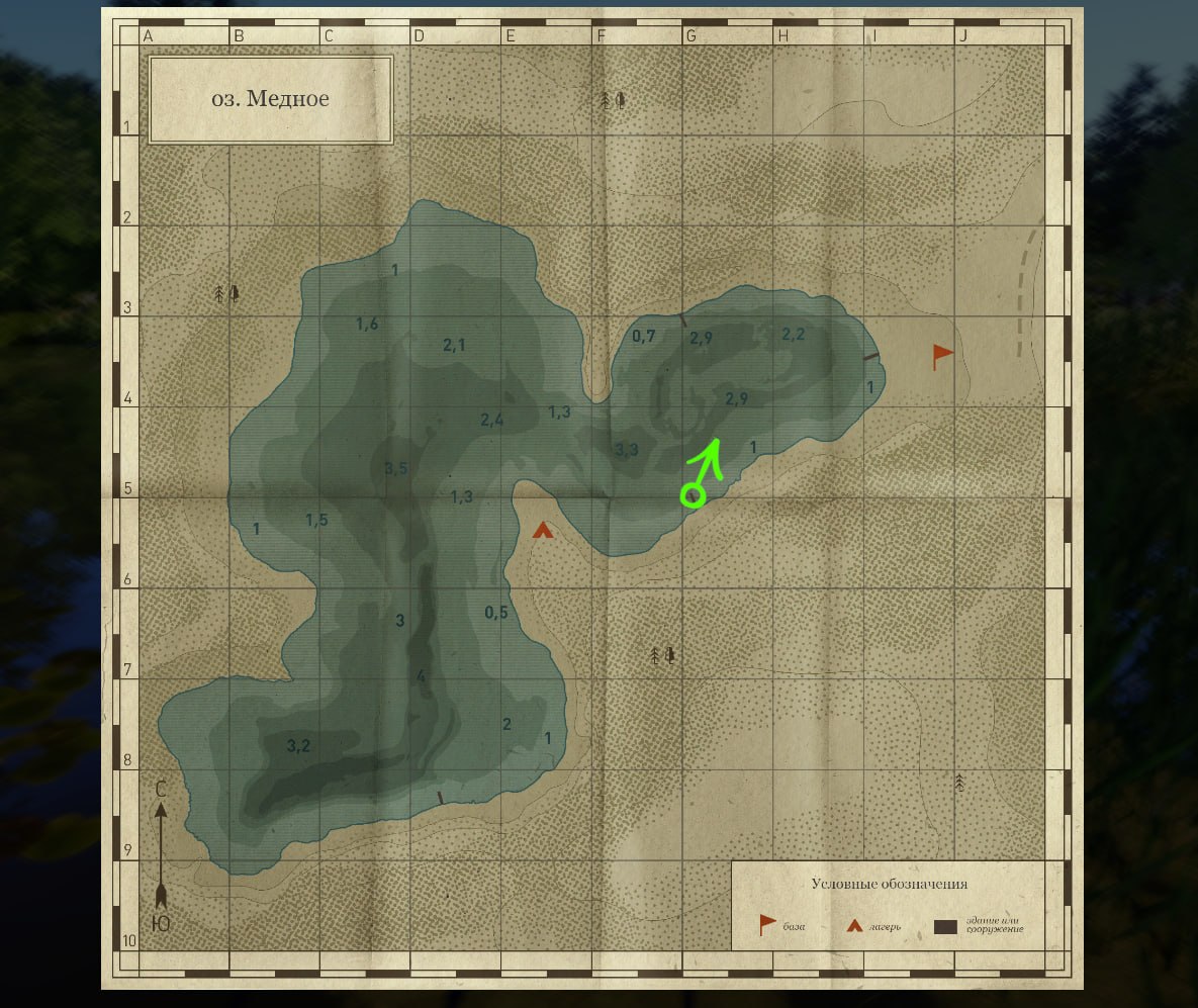 Map — Copper Lake