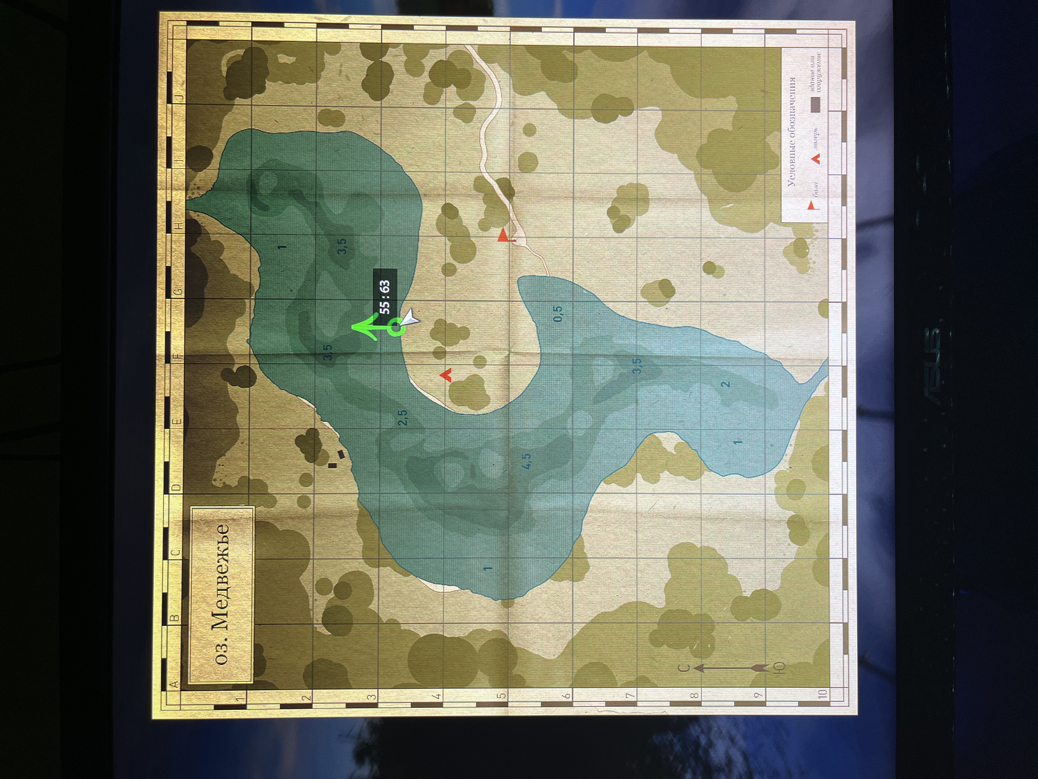 Bear Lake — Map