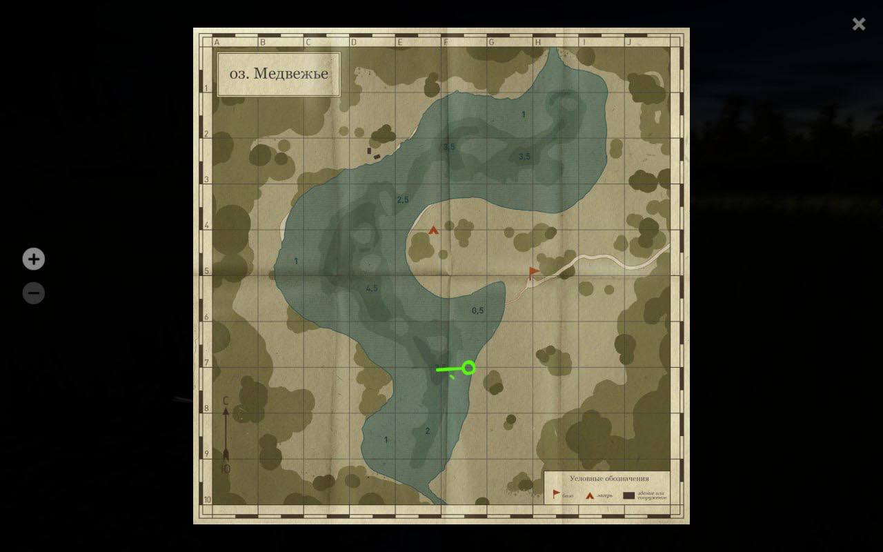 Bear Lake — Map