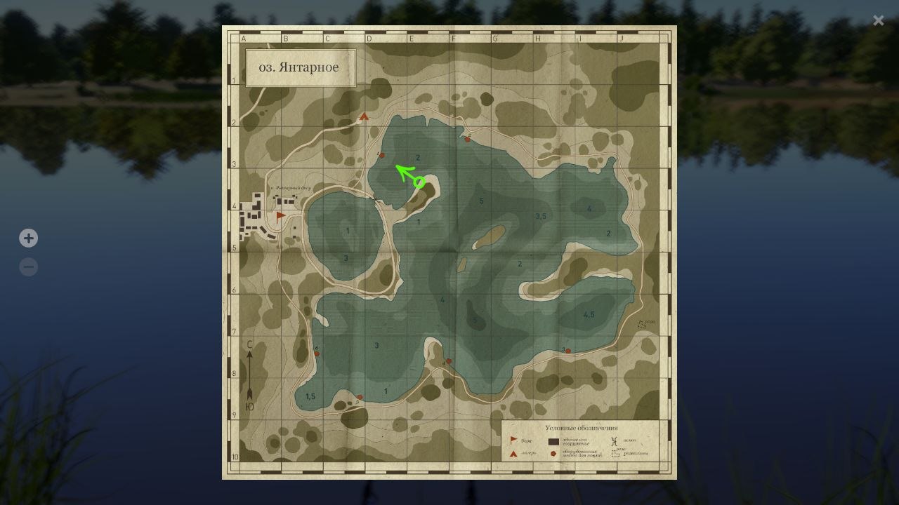 Map — The Amber Lake