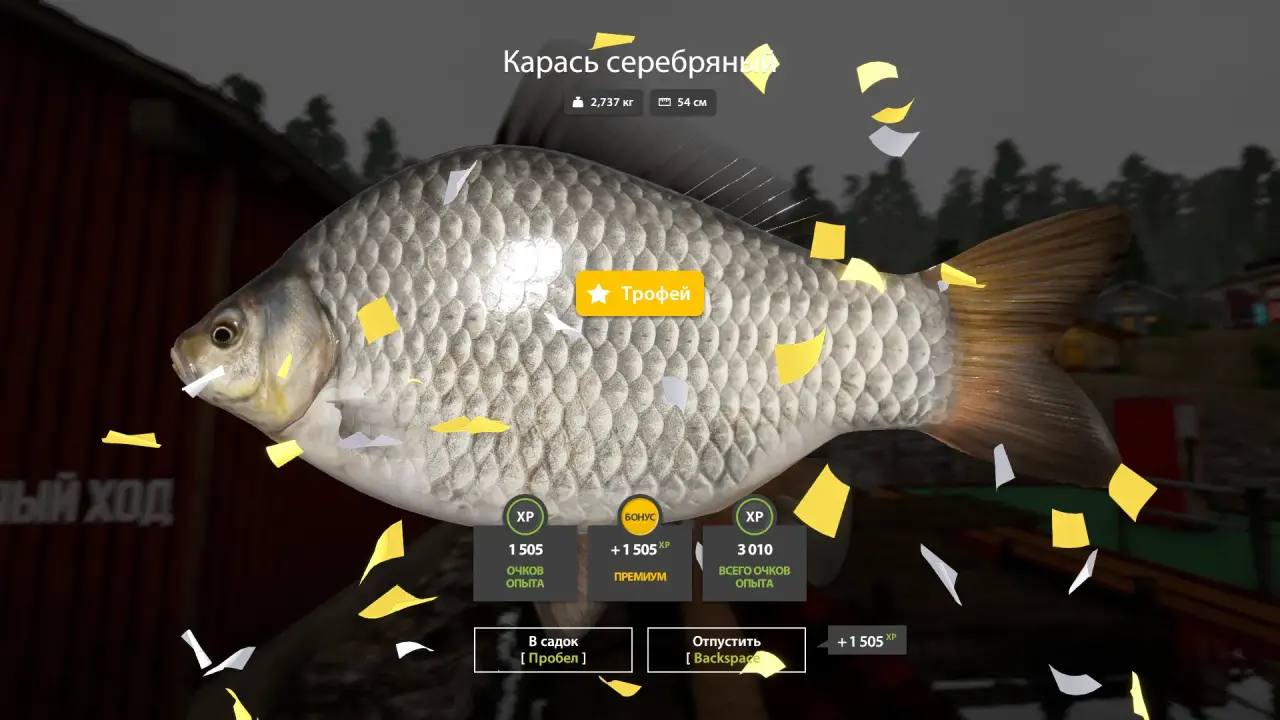 Ладожское озеро — Трофей