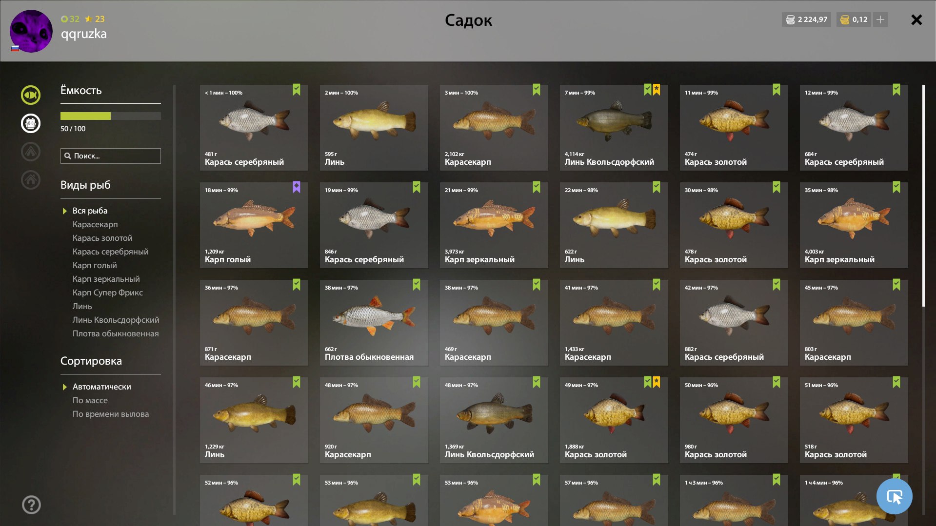 Садок — Озеро Медное