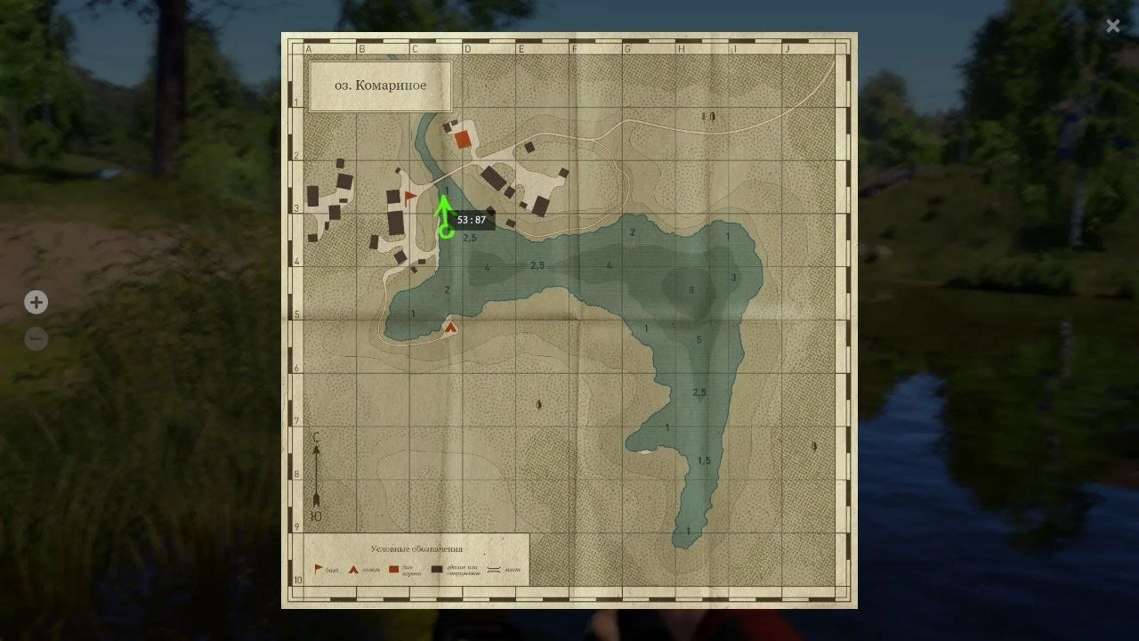 Map — Mosquito Lake