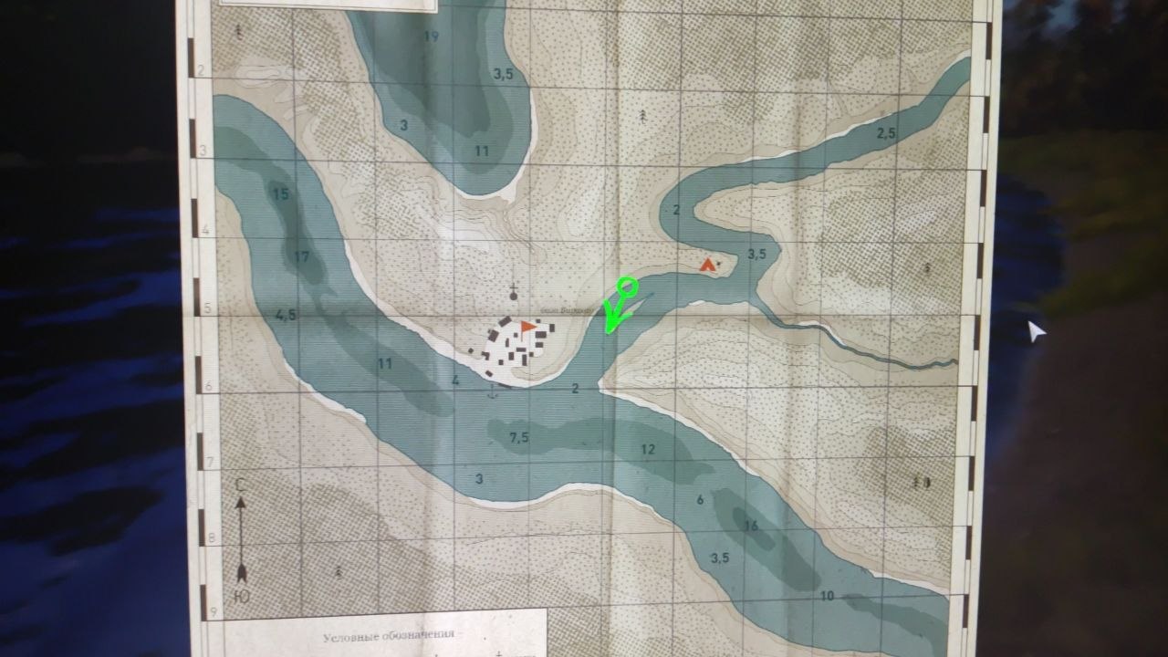 Lower Tunguska River — Map
