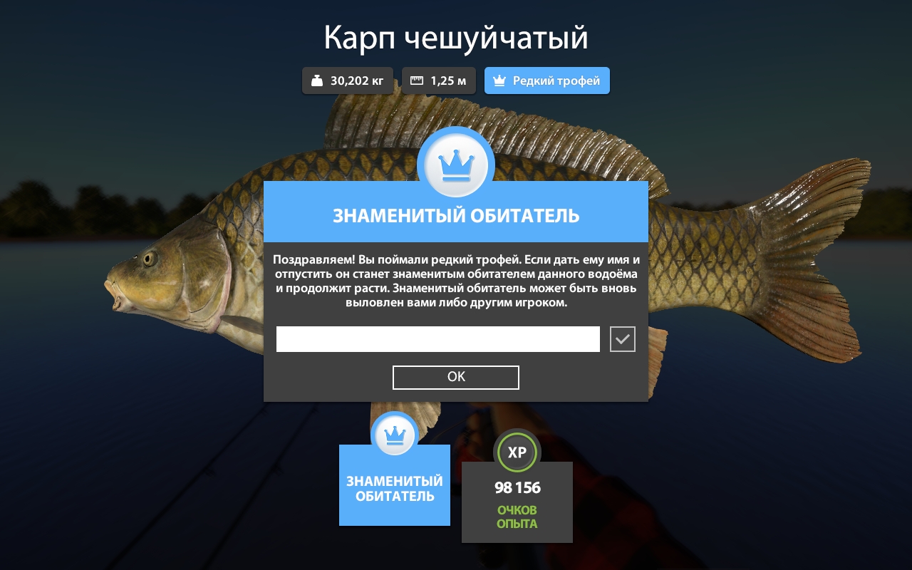 Trophy — The Amber Lake