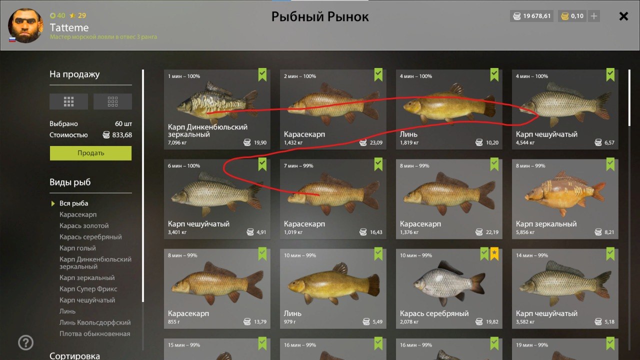 Озеро Медное — Садок