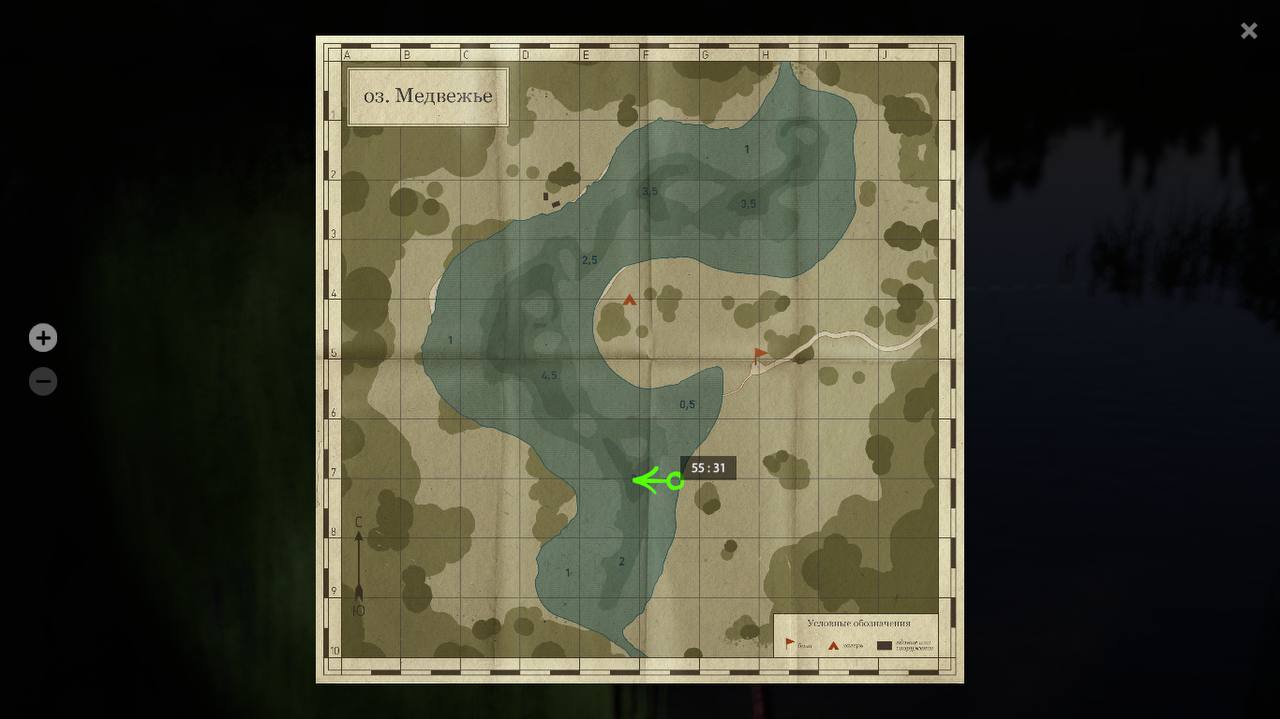 Bear Lake — Map