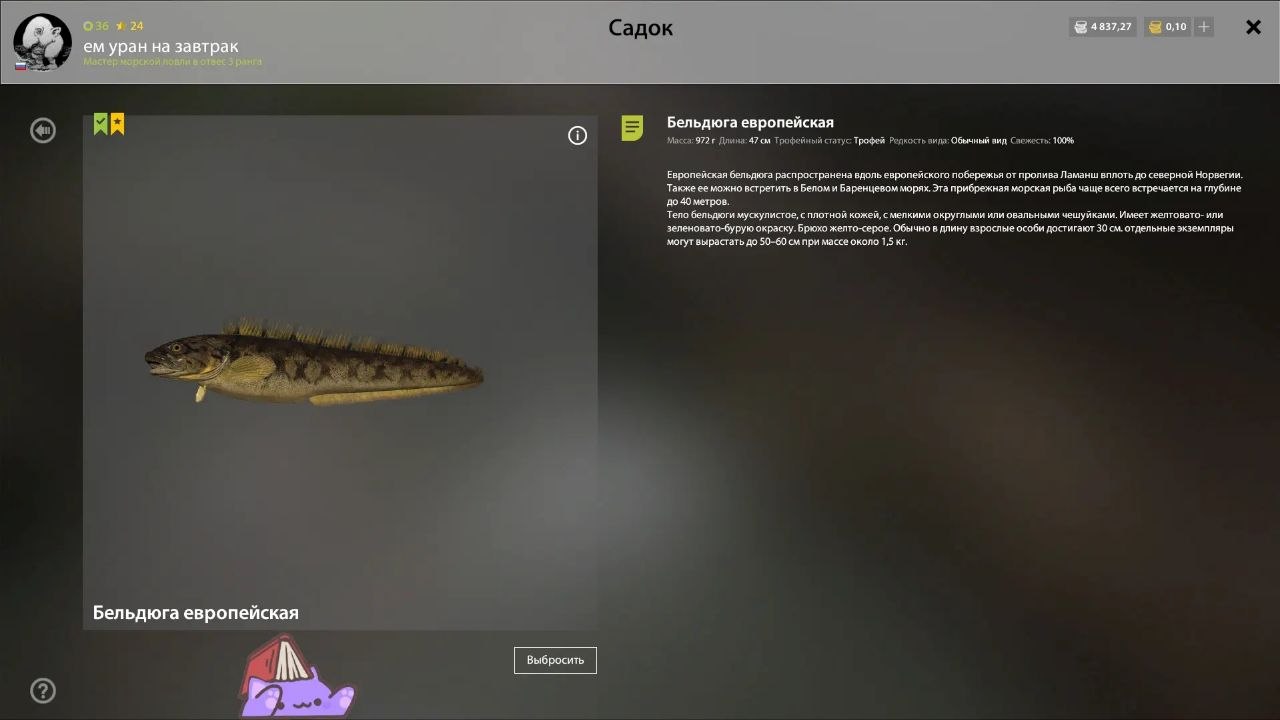 Трофей — Норвежское море