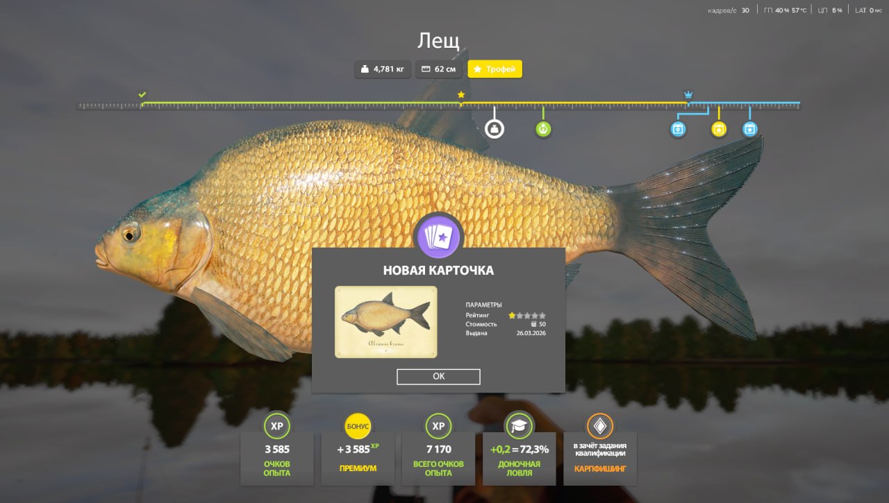 Trophy — The Amber Lake