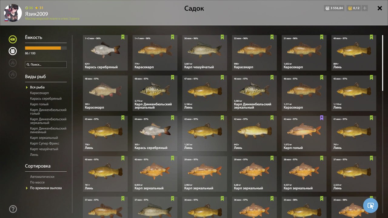 Озеро Медное — Садок