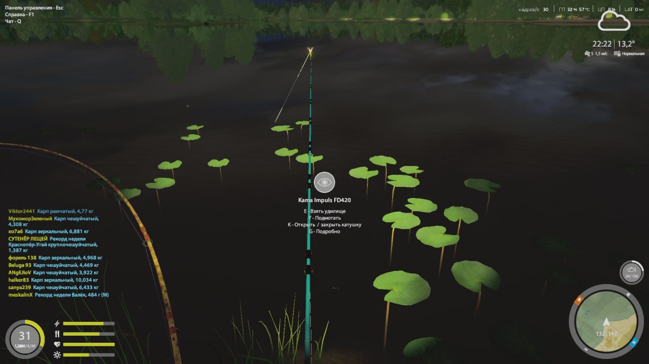 Rig (feeder) — The Amber Lake