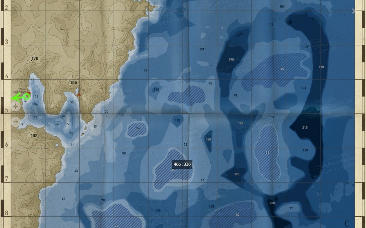 Норвежское море — Карта