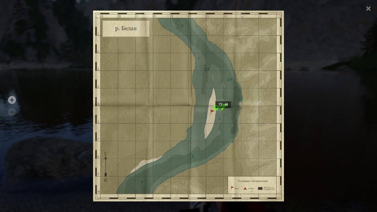 Map — Belaya River