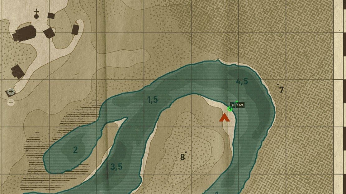 Река Вьюнок — Карта