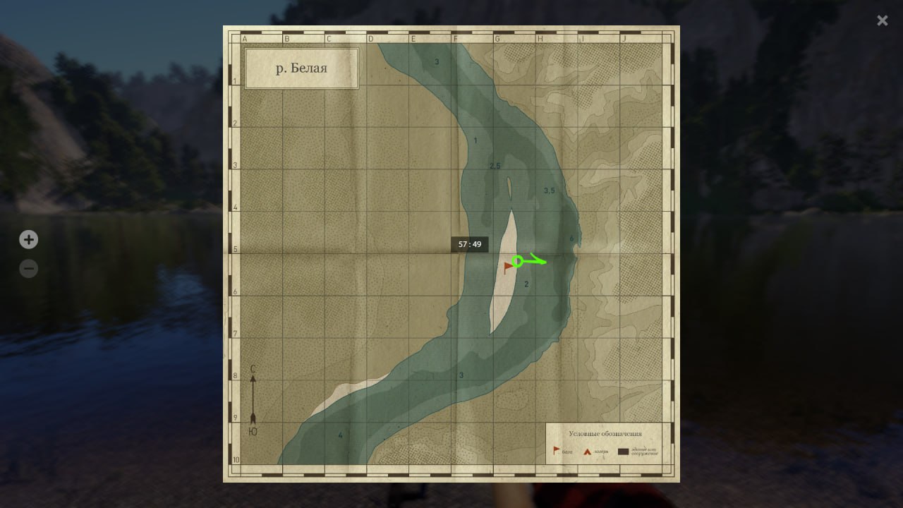 Map — Belaya River