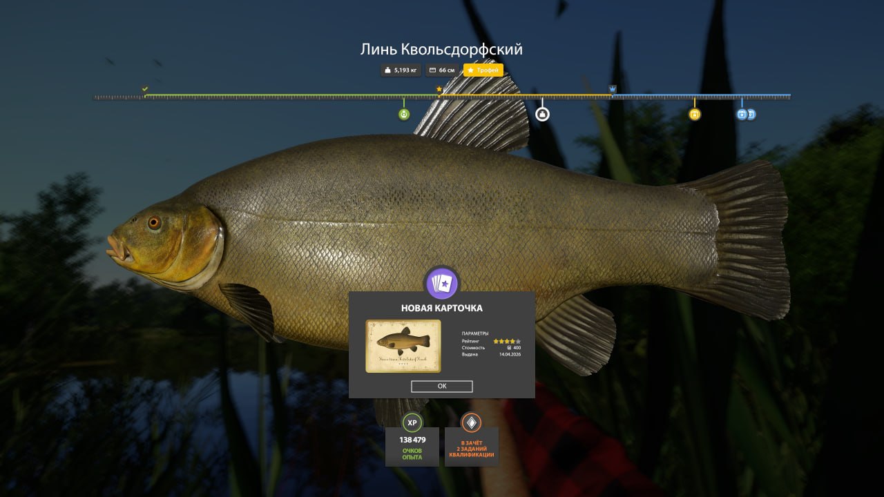 Озеро Медное — Трофей