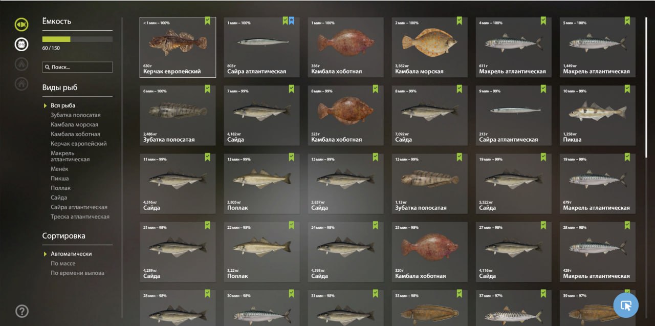 Норвежское море — Садок