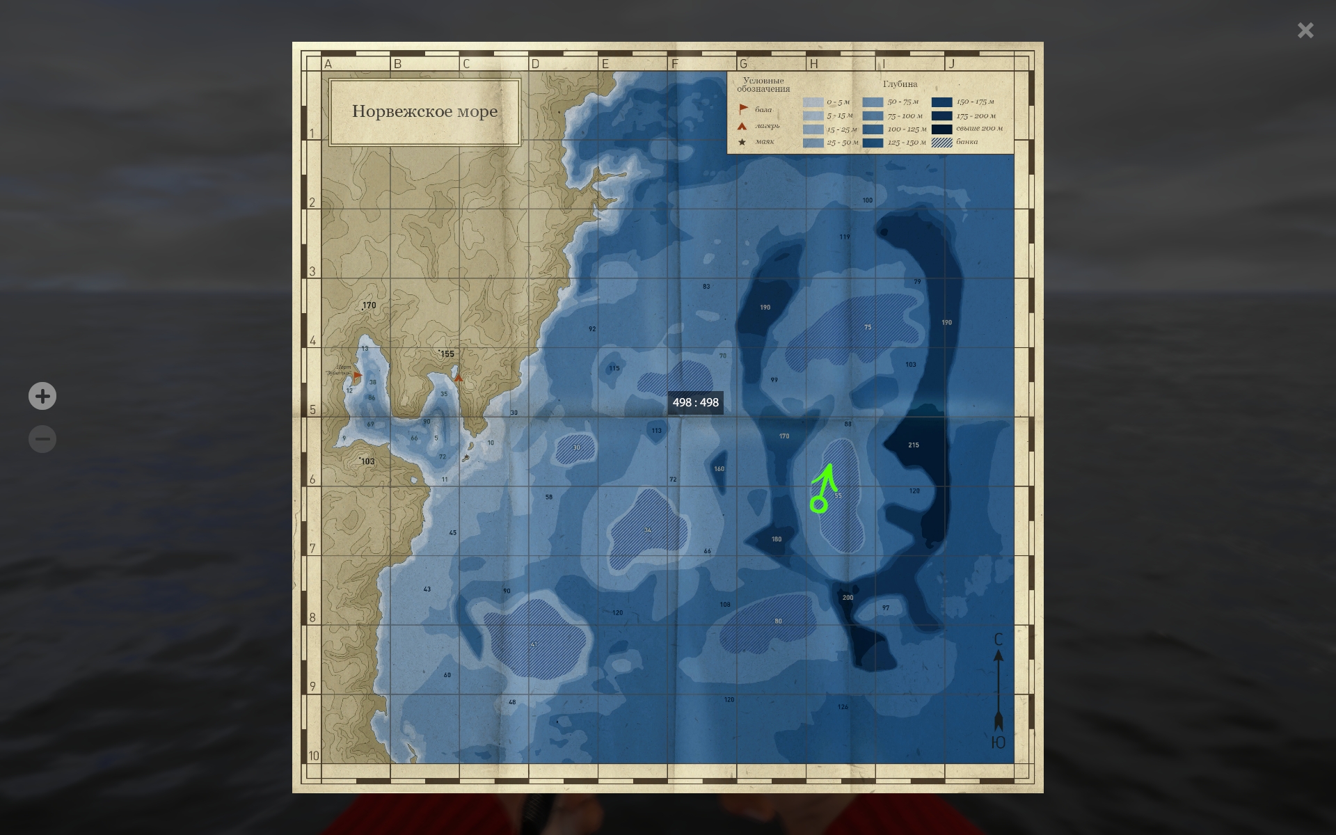 Norwegian Sea — Map