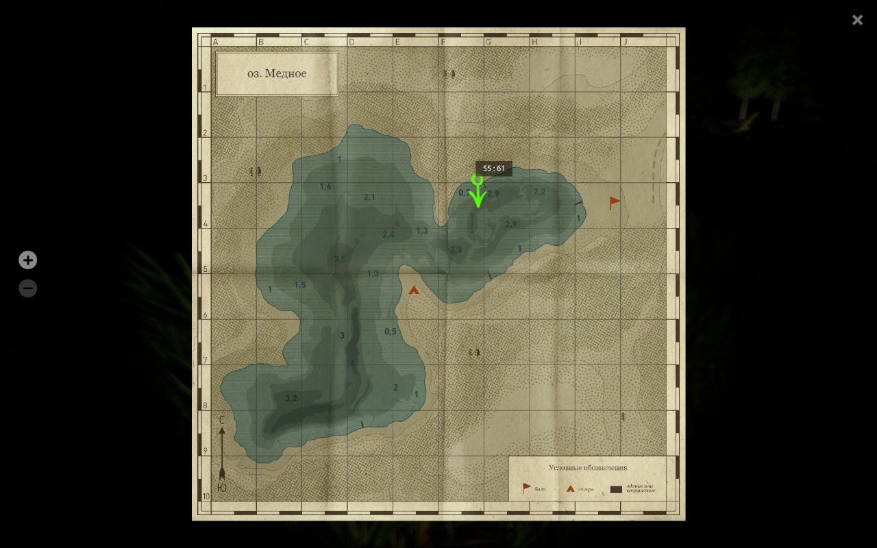 Map — Copper Lake