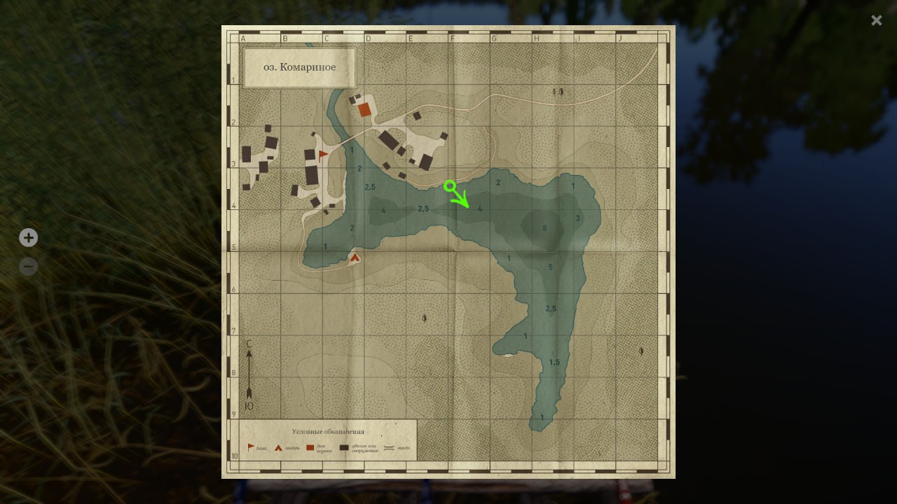 Map — Mosquito Lake