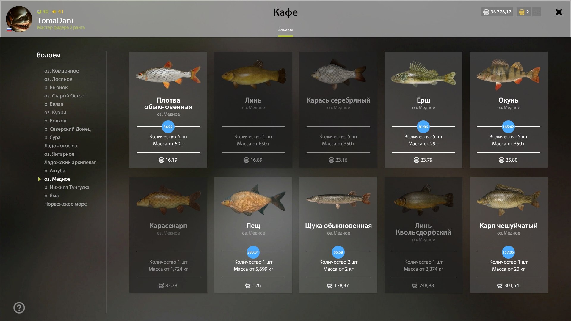 Copper Lake — Miscellaneous