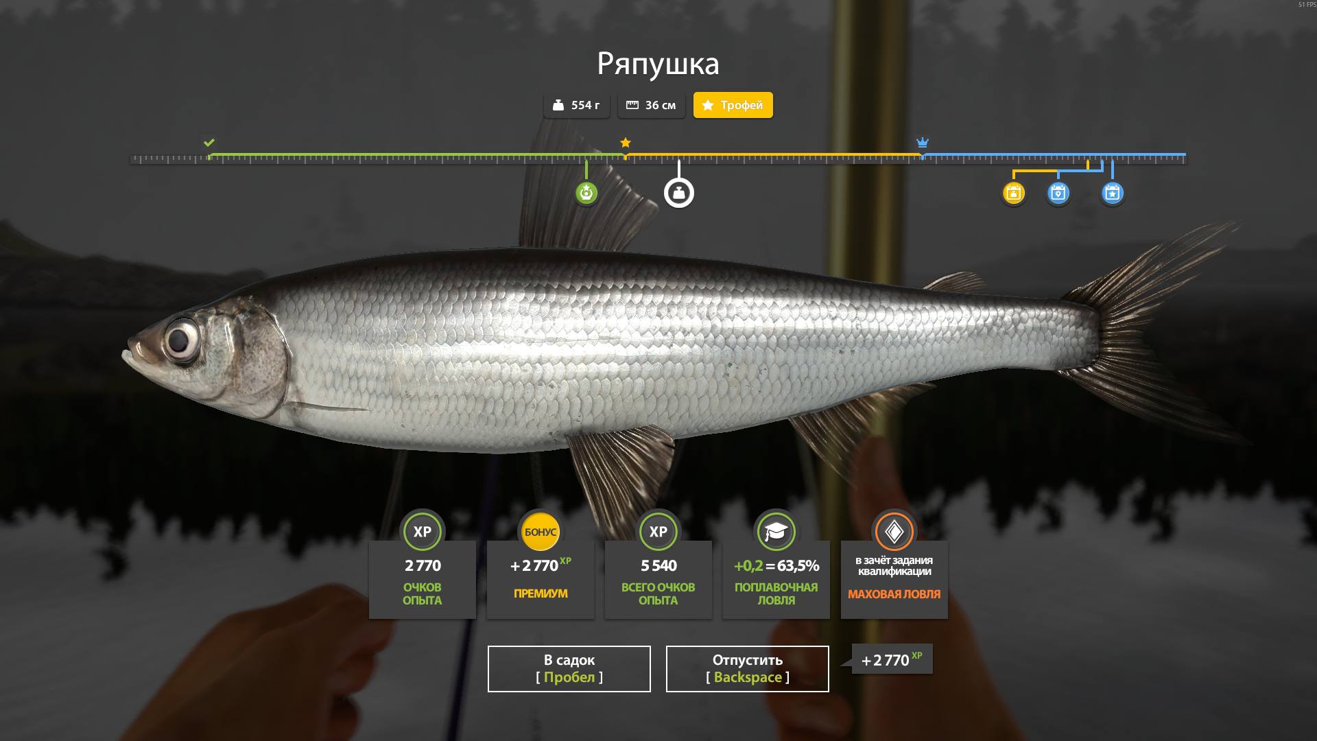 Ладожское озеро — Трофей