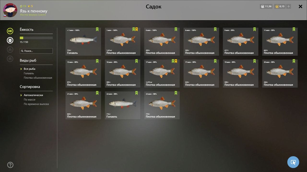 Озеро Комариное — Садок