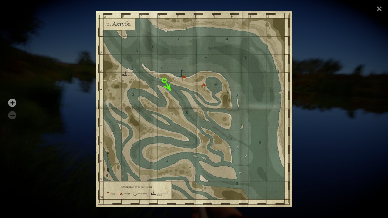 Akhtuba River — Map