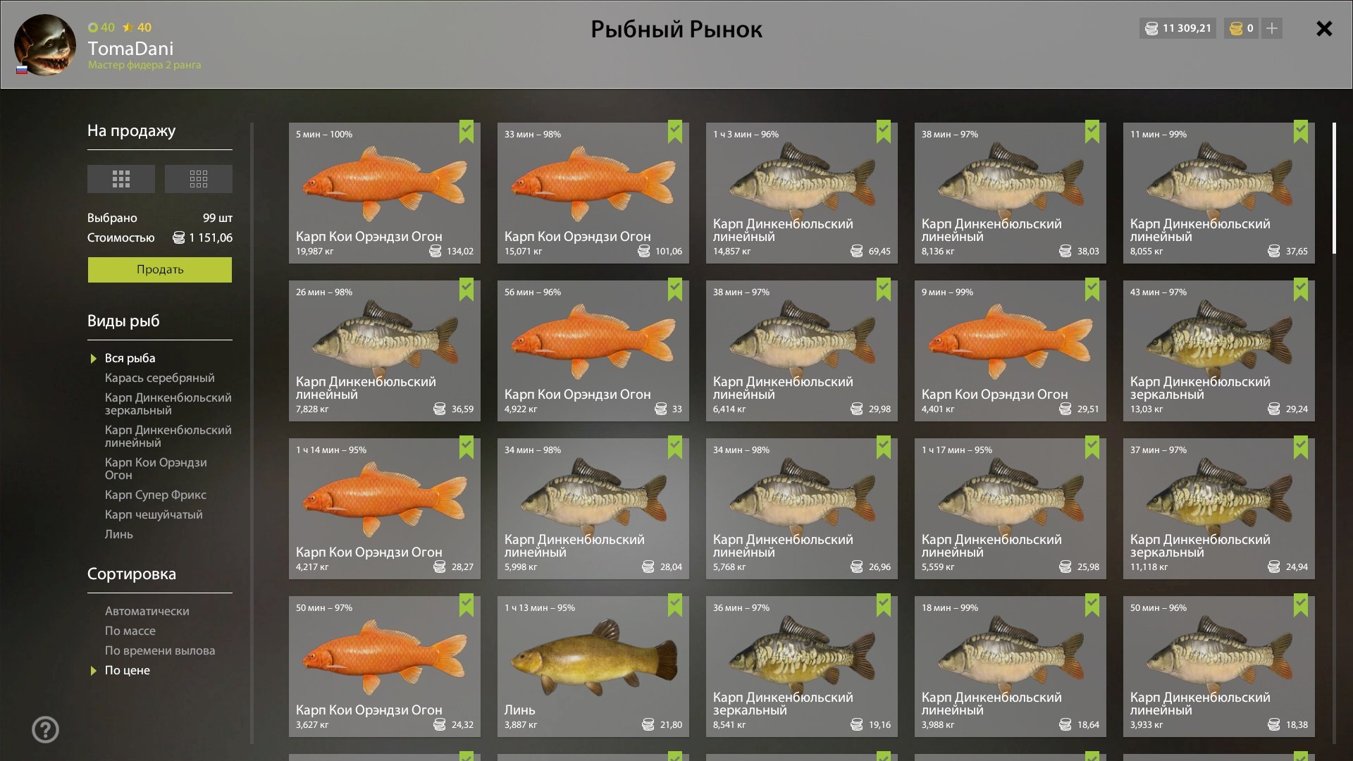 Садок — Озеро Медное