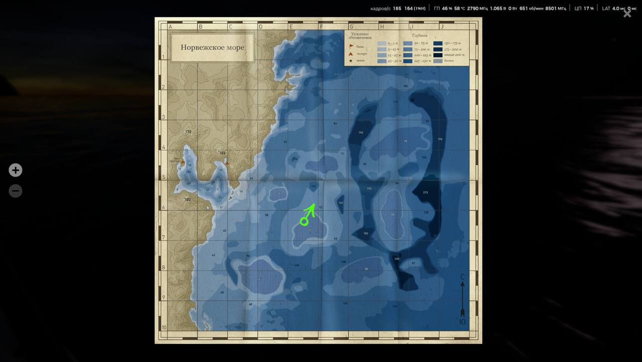 Norwegian Sea — Map