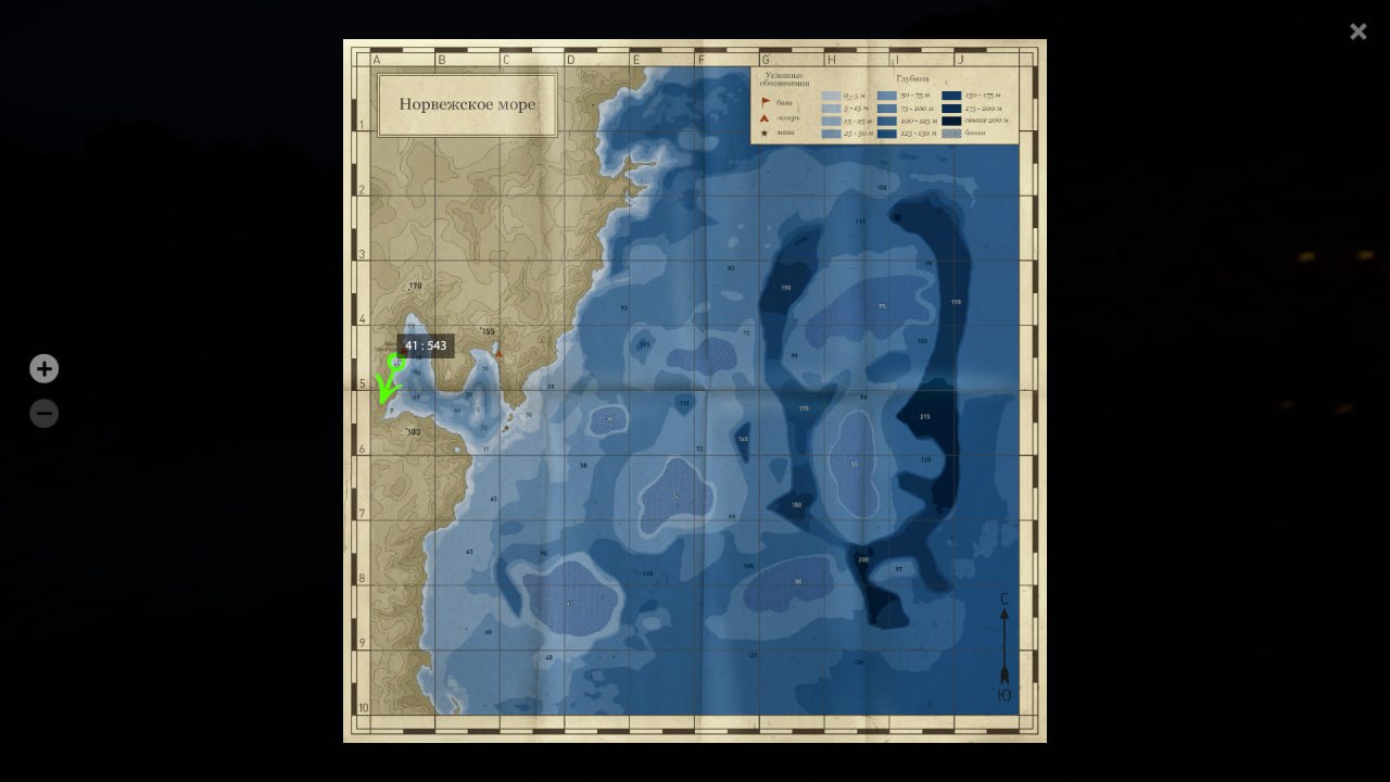 Norwegian Sea — Map